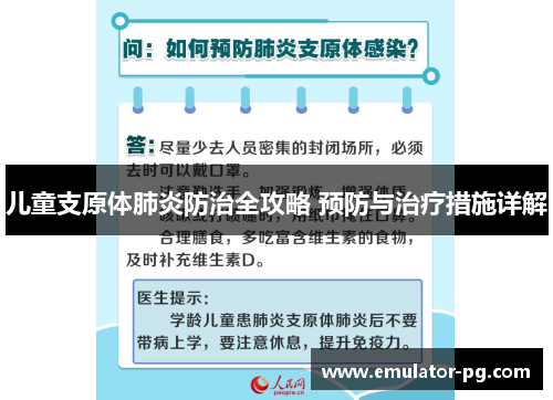 儿童支原体肺炎防治全攻略 预防与治疗措施详解