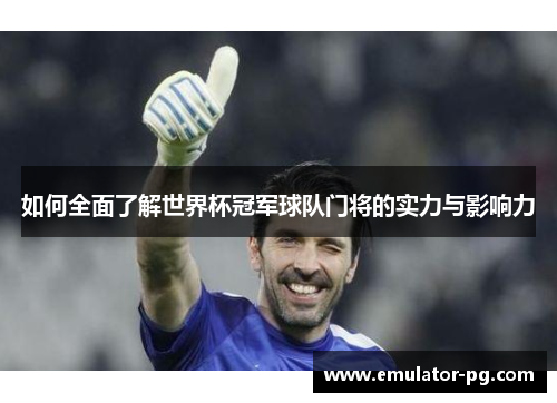 如何全面了解世界杯冠军球队门将的实力与影响力